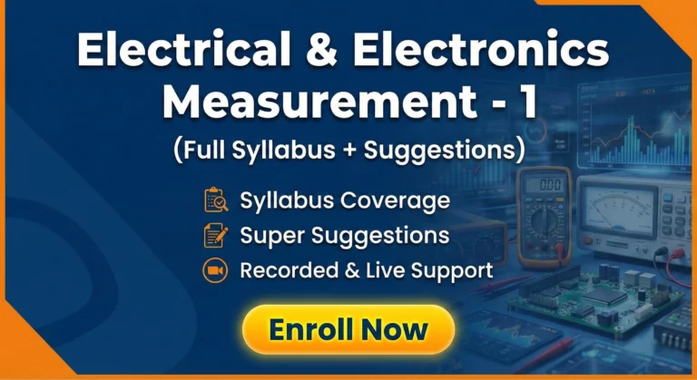 Electrical & Electronics Measurement - 1