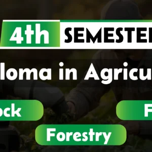 4th Semester→ Agriculture + Livestock + Fisheries + Forestry