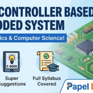 Microcontroller Based Embedded System→ For Electronics & Computer Science!