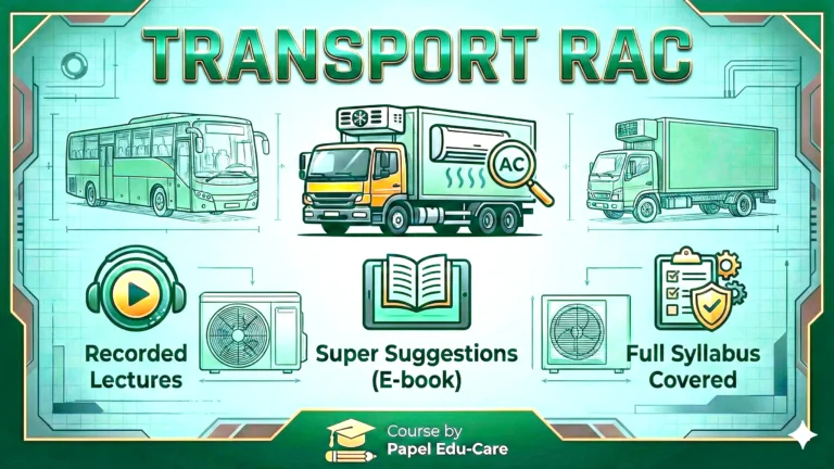 Transport RAC → Syllabus Coverage Lectures & Super Suggestions