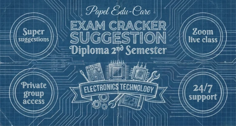 Second Semester → Electronics Technology → Exam Cracker