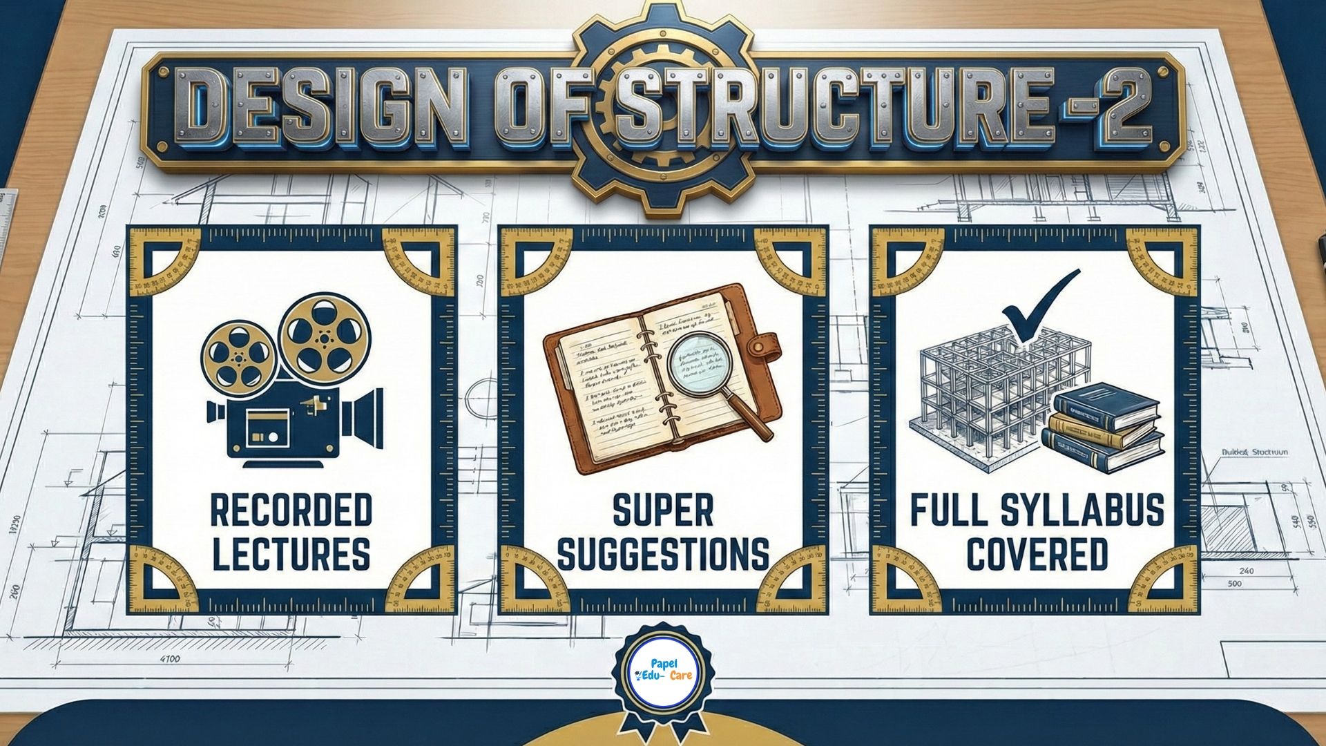Design of Structure – 2 → Syllabus Coverage Lectures & Super Suggestions