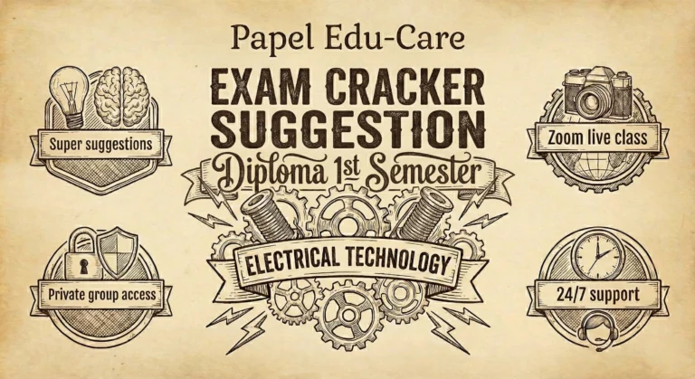First Semester → Electrical → Exam Cracker