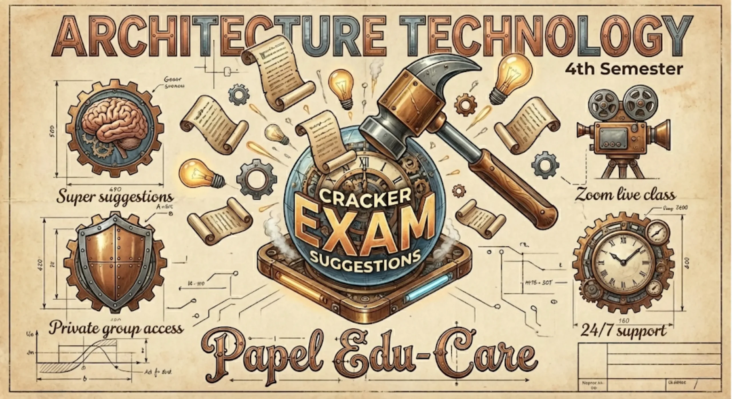 Fourth Semester → Architecture Technology → Exam Cracker