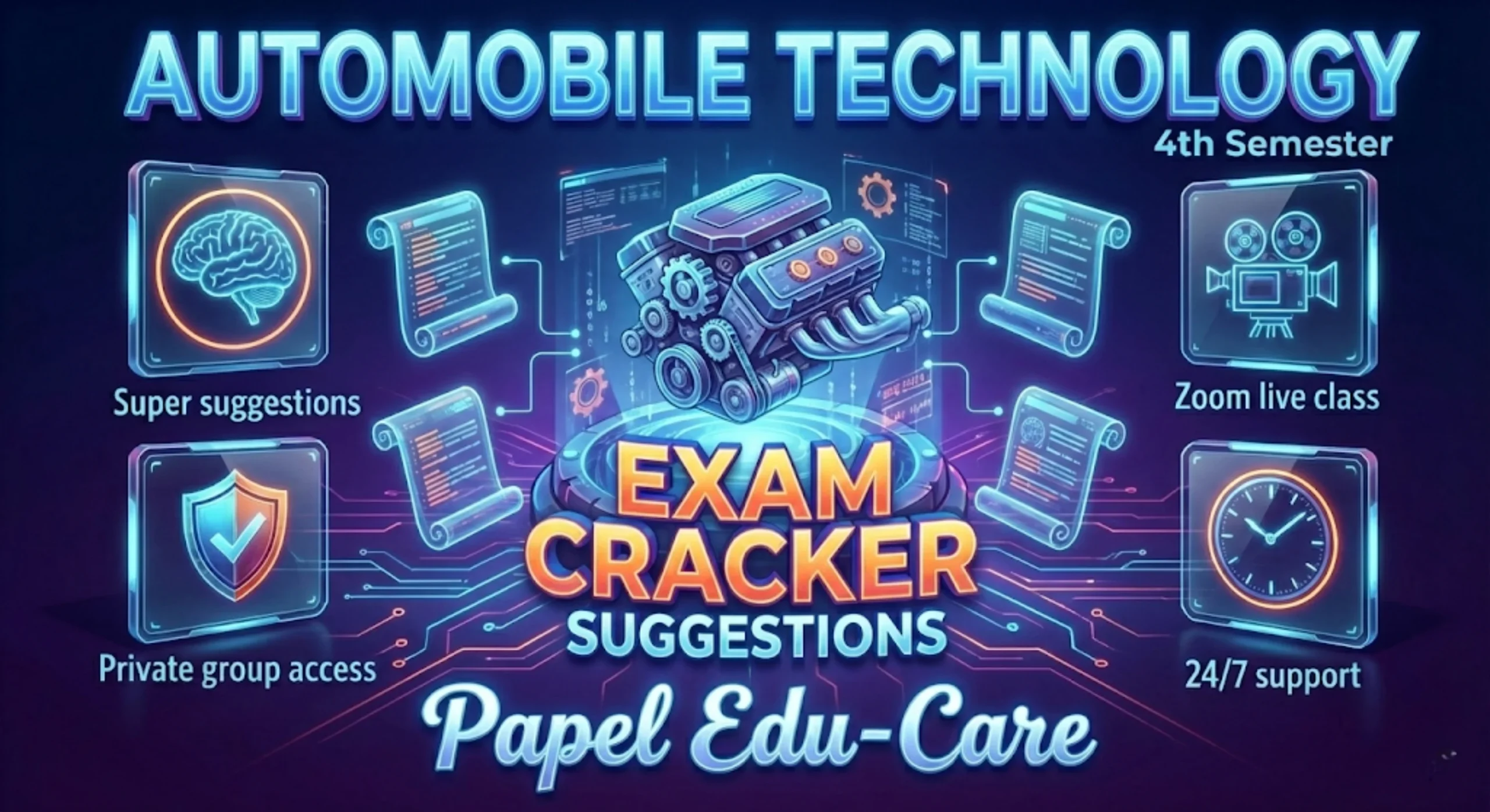 Fourth Semester → Automobile Technology → Exam Cracker