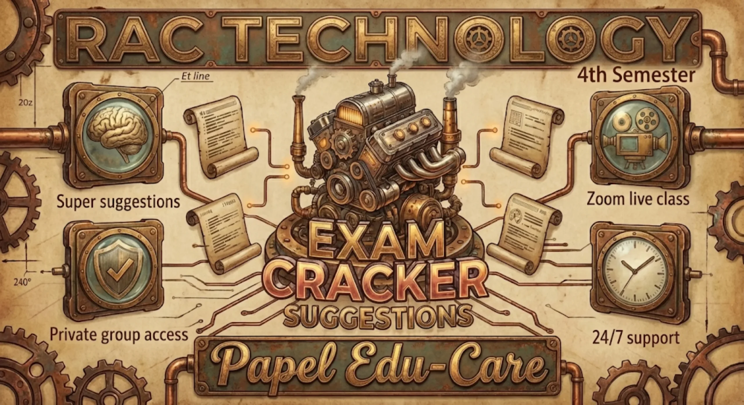 Fourth Semester → RAC Technology → Exam Cracker