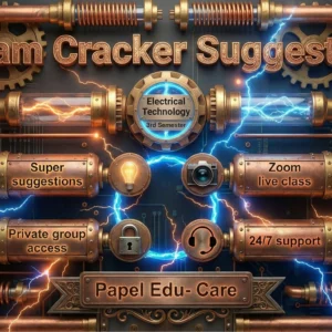 Third Semester → Electrical Technology → Exam Cracker