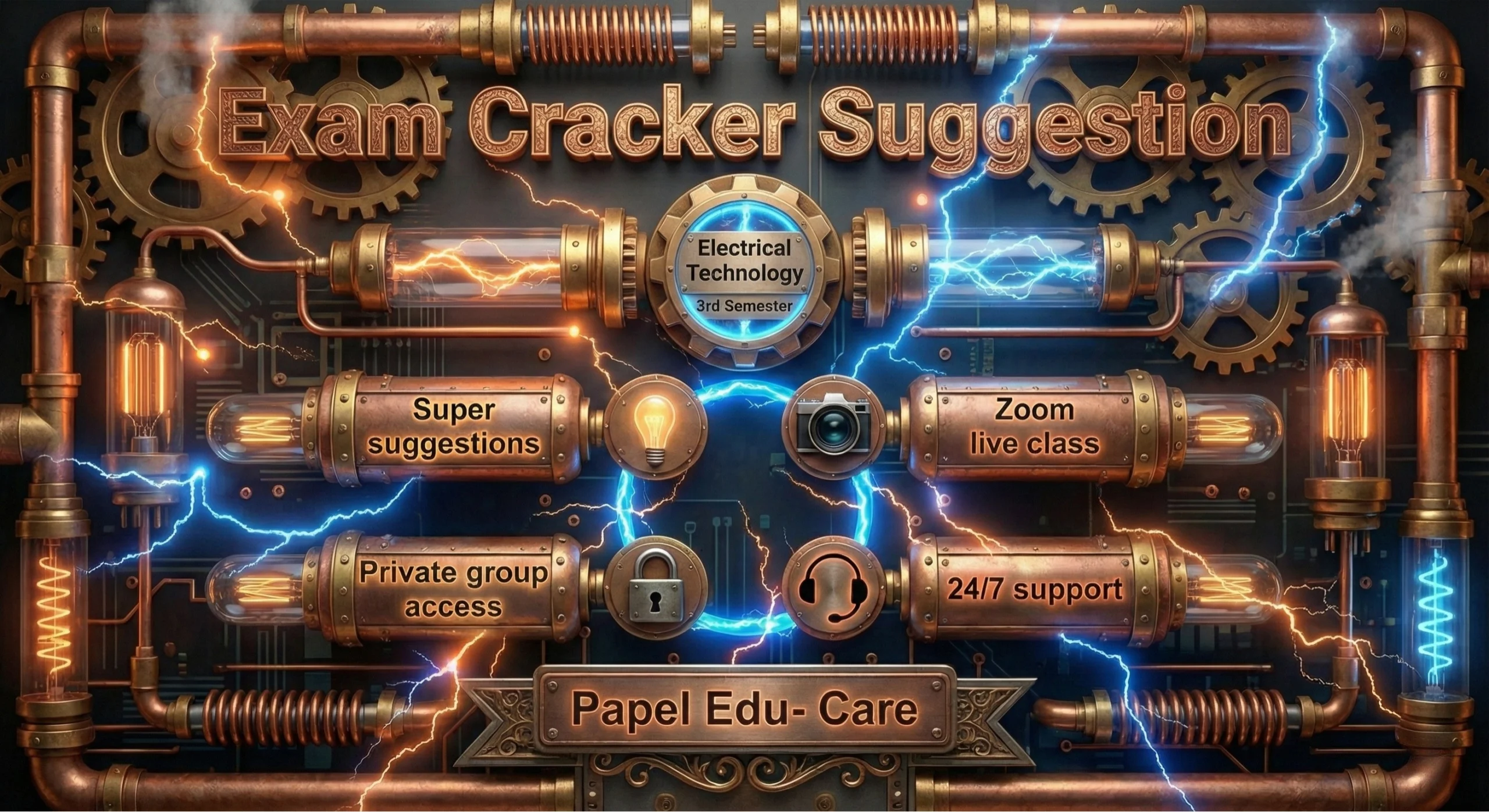 Third Semester → Electrical Technology → Exam Cracker