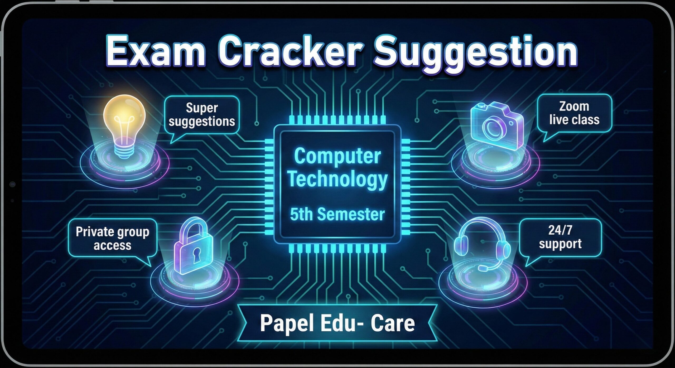 Fifth Semester → Computer Technology → Exam Cracker
