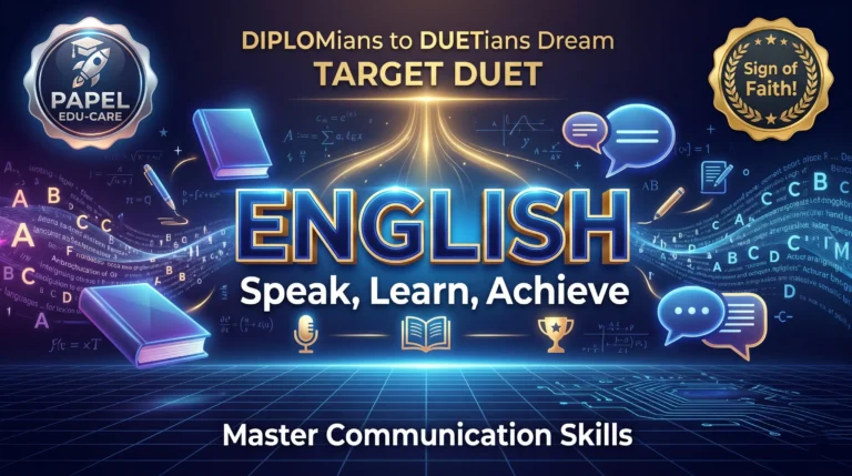🎓 Duet Admissions → English → Non-Tech Special