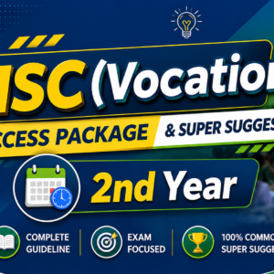 HSC Vocational 2nd Year→ Online Classes and Super Suggestions