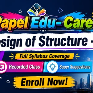 Design of Structure - 1 → Recorded Class + Super Suggestion
